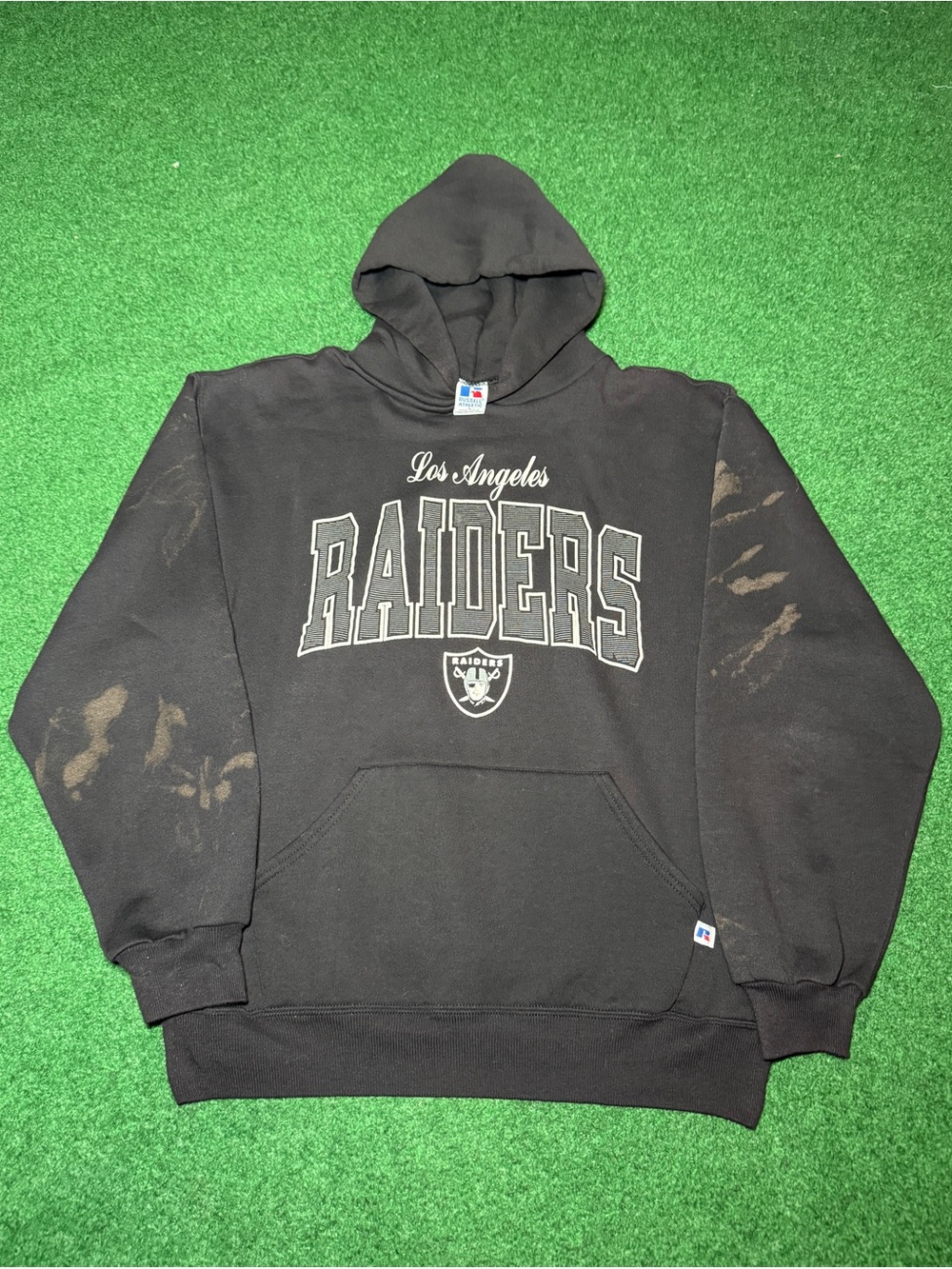 Vintage 90s Los Angeles Raiders NFL Hoodie Sweatshirt, Football NWA Oakland L